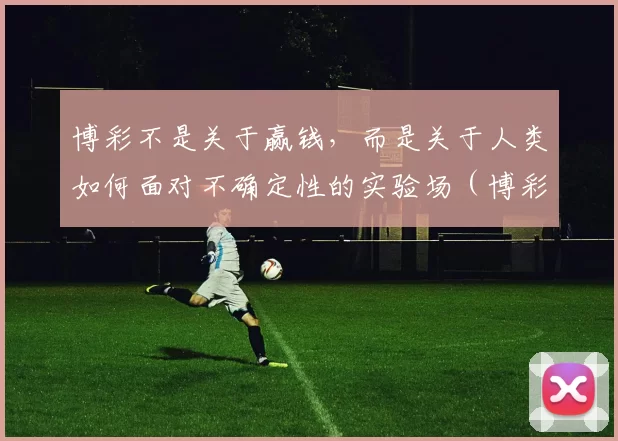 博彩不是关于赢钱，而是关于人类如何面对不确定性的实验场（博彩：非为赢钱，而是人类应对不确定性的试验场）
